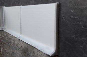 Плинтус алюминиевый L-образный анодированное серебро (3000*11*100 мм) — купить в Адлере