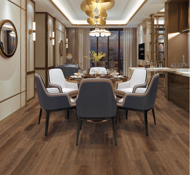 SPC ламинат "CronaFloor" Wood 4V Дуб Регин (1200*180*4 мм) — купить в Адлере