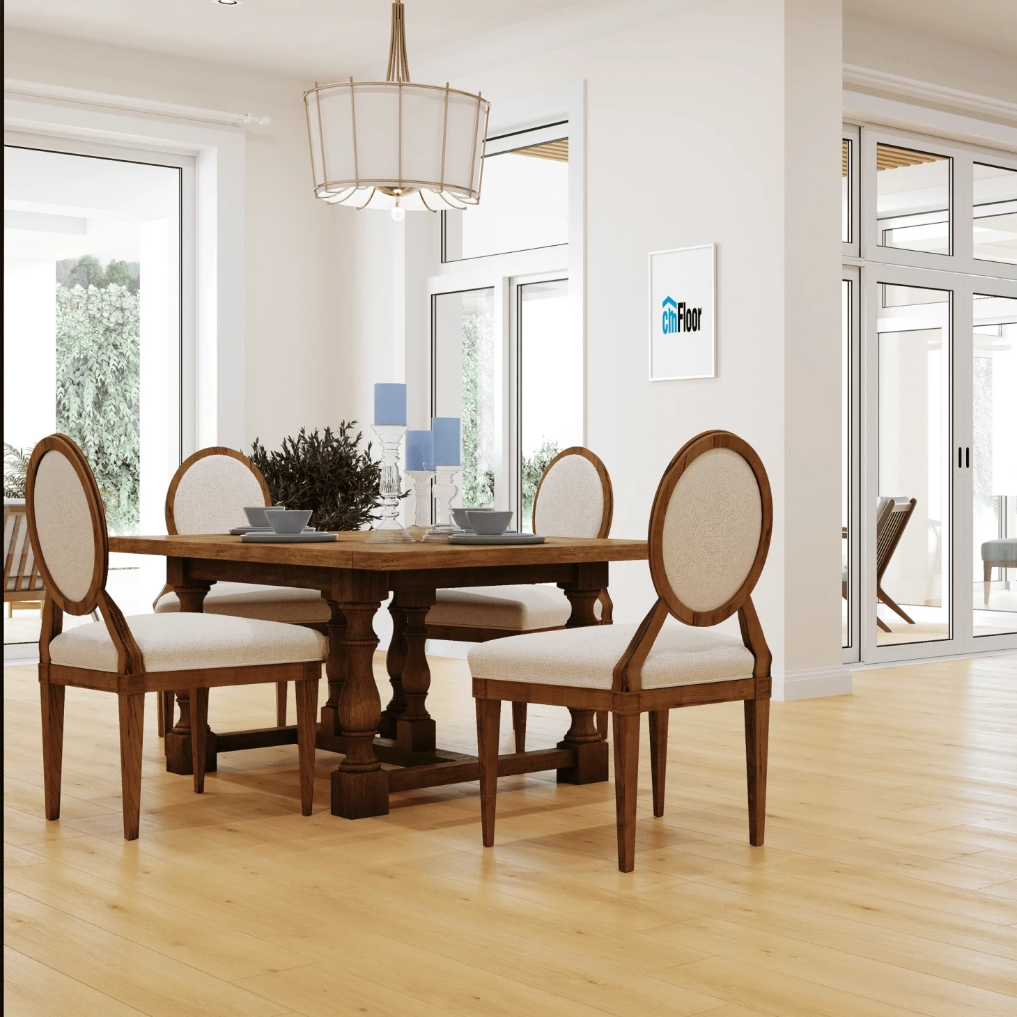 SPC плитка для пола Дуб Орегон (1220*180*4 мм) — купить в Адлере