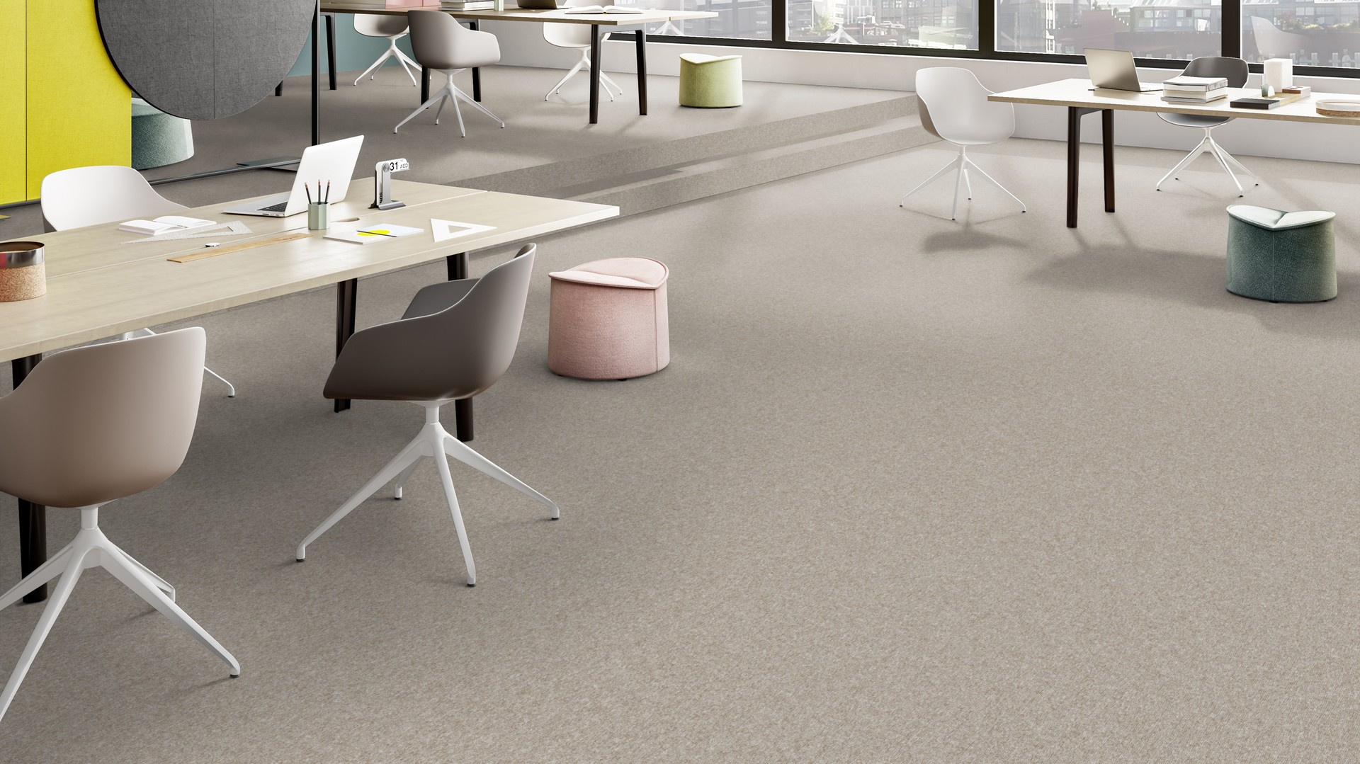 Ковровая плитка Medusa Tile 33 (500*500*5 мм) — купить в Адлере