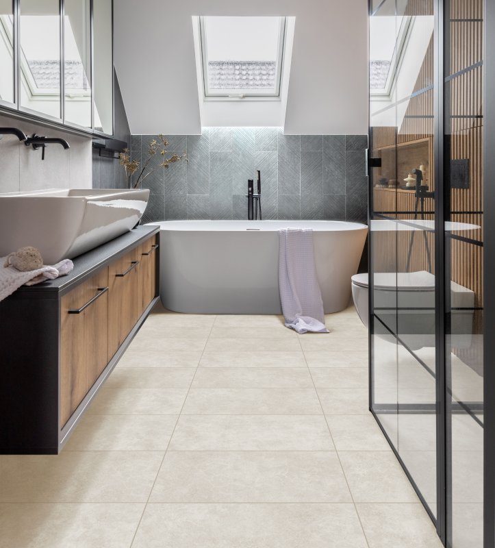 SPC ламинат  "Aberhof" Concrete 1254 (600*300*4 мм) — купить в Адлере