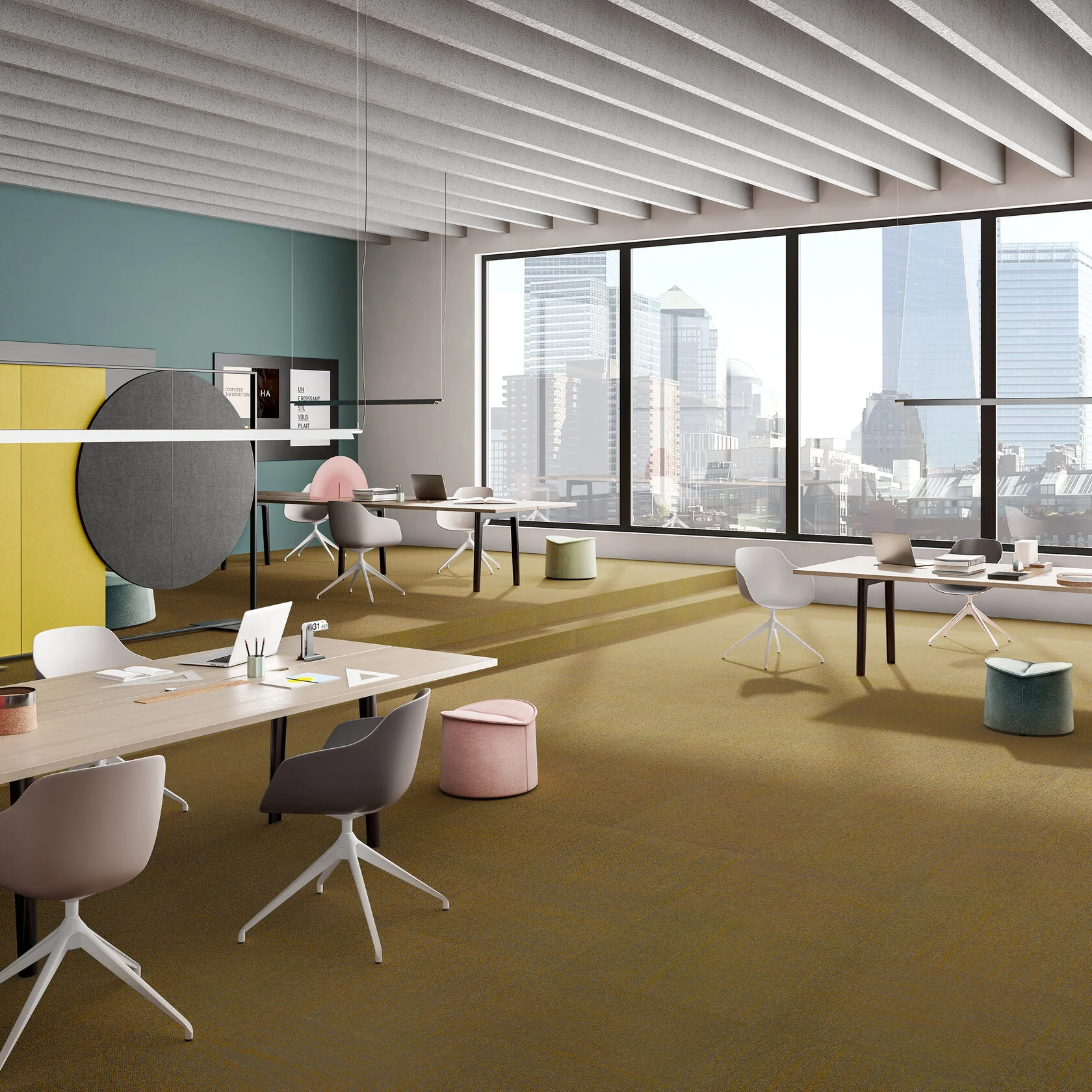 Ковровая плитка Marvel Tile 97 (500*500*6 мм) — купить в Адлере