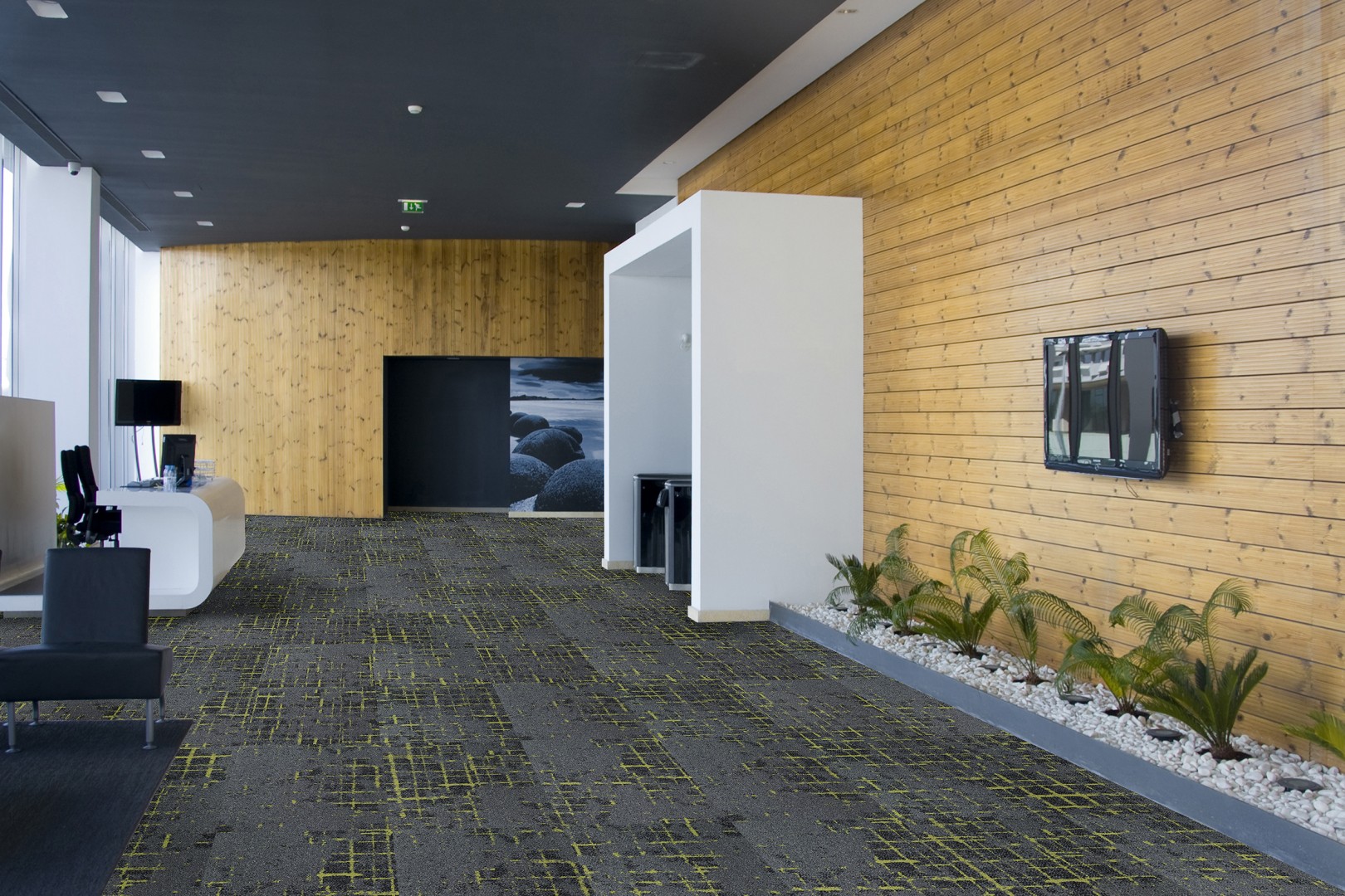 Ковровая плитка Macro Tile 92 (500*500*5 мм) — купить в Адлере