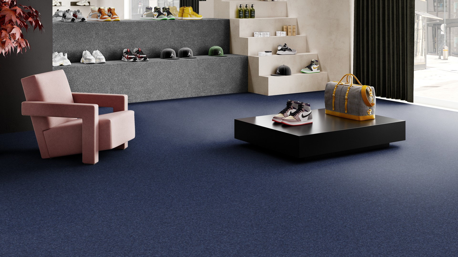 Ковровая плитка Medusa Tile 77 (500*500*5 мм) — купить в Адлере