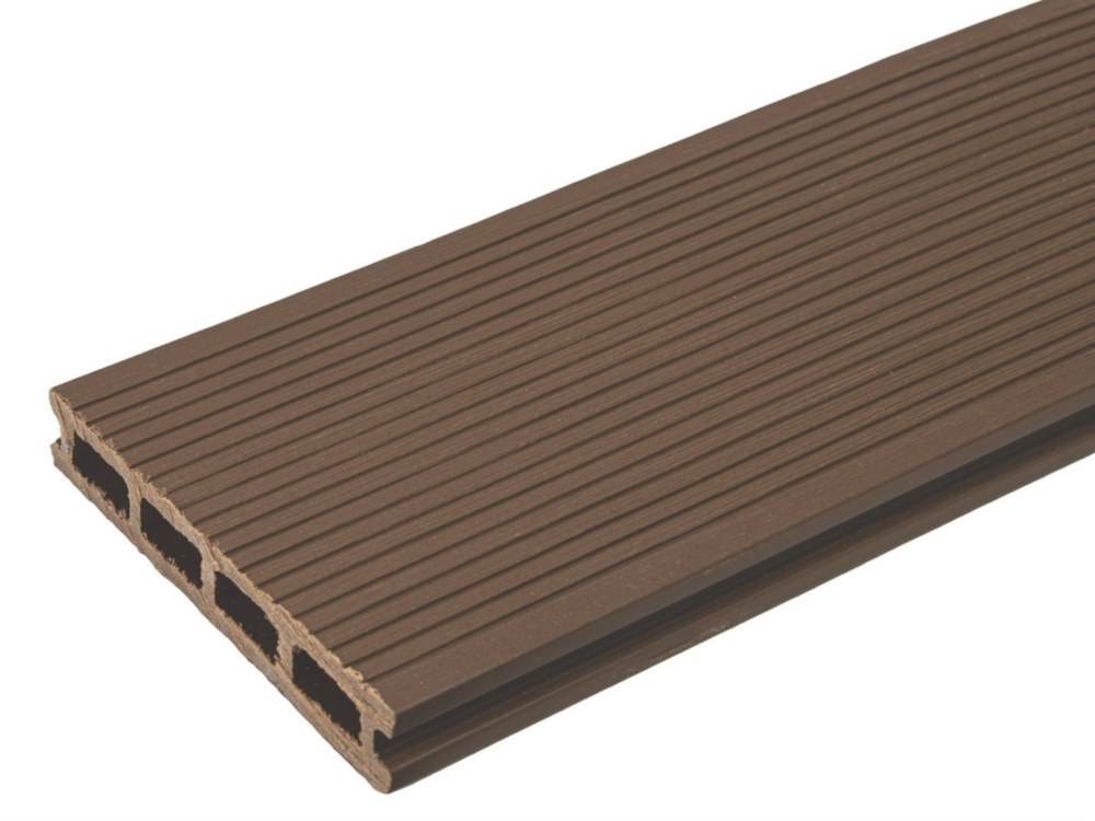 Террасная доска орех TalverWood 150*25мм, 3 D+вельвет брашинг — купить в Адлере