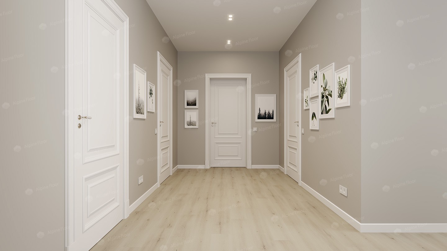 SPC ламинат "Alpine Floor" Ададжио (1220*183*3,5 мм) — купить в Адлере