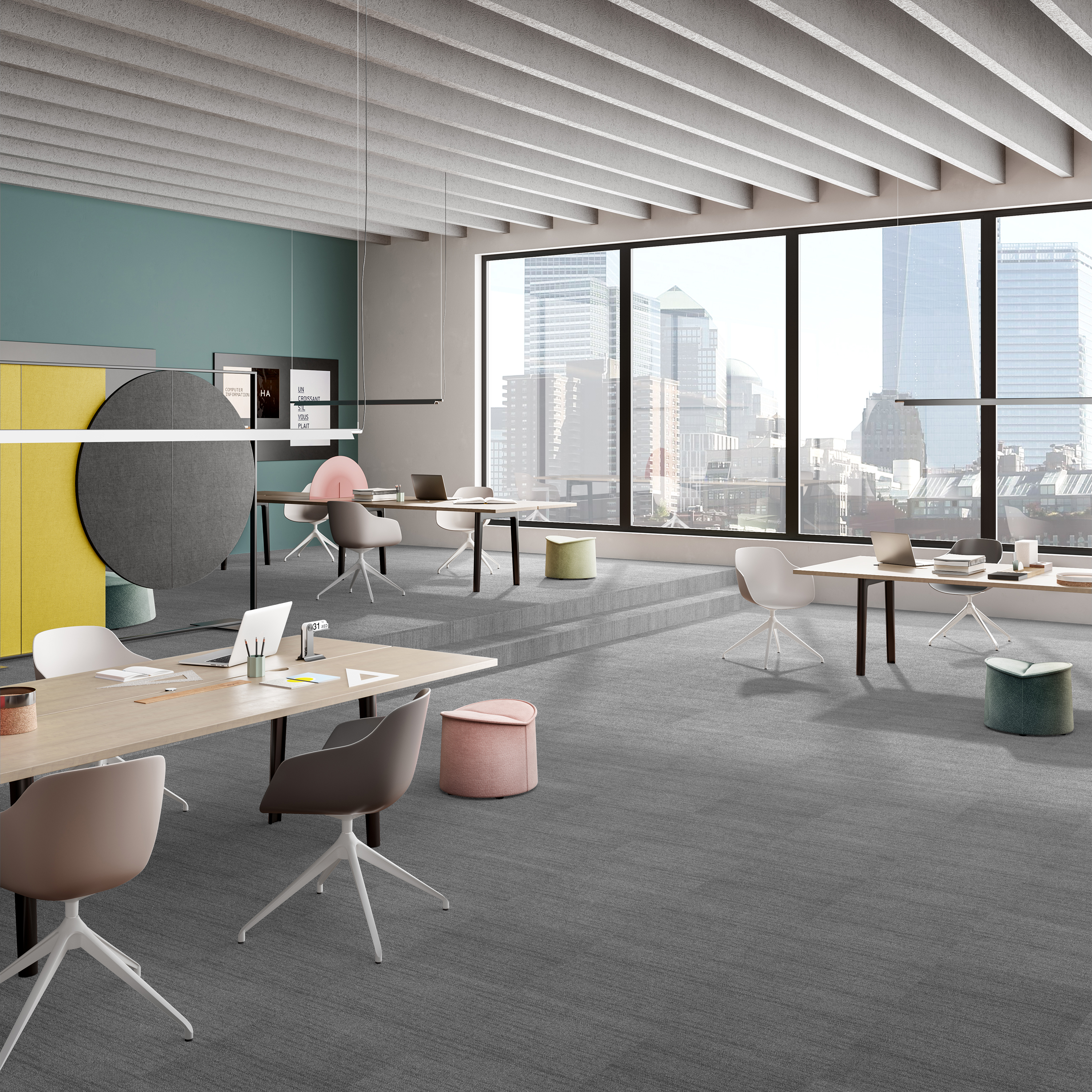 Ковровая плитка Marvel Tile 97 (500*500*6 мм) — купить в Адлере