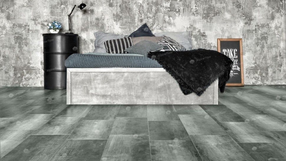 Виниловая плитка "Alpine Floor" Light Stone Корнуолл (608*303*2,5 мм) — купить в Адлере