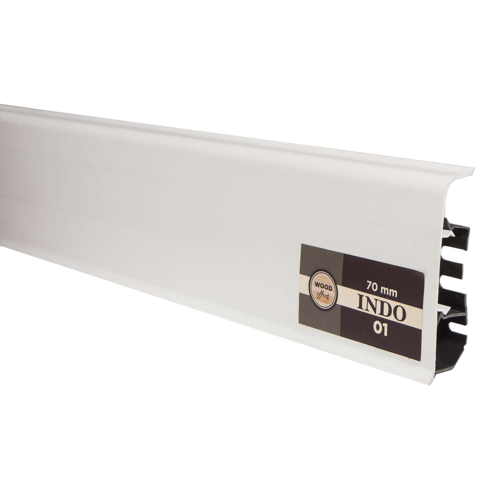 Плинтус "Arbiton" Indo Белый (2500*26*70 мм) — купить в Адлере