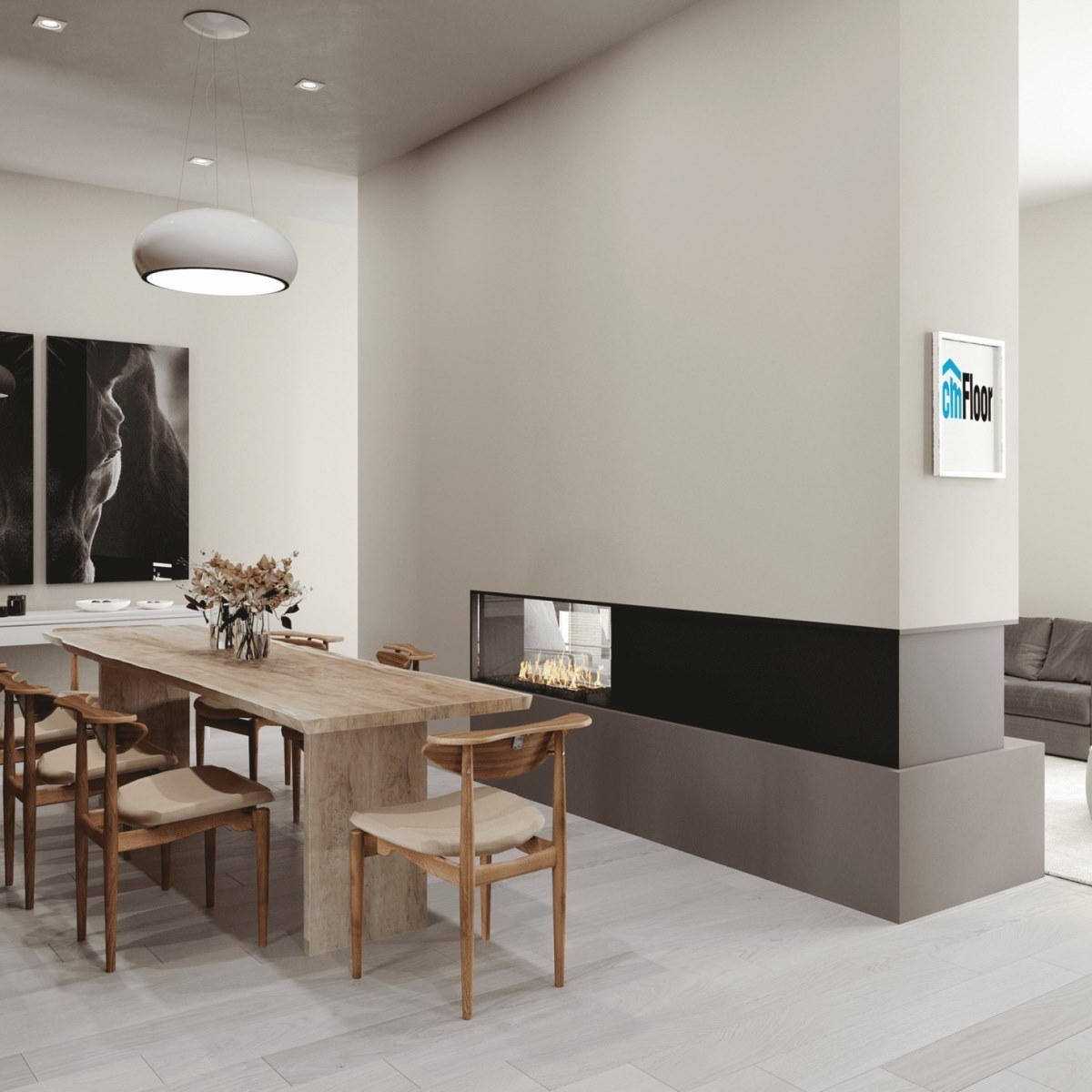 Виниловое напольное покрытие ScandiWood 02 Дуб Белый (180*1220*5 мм) — купить в Адлере