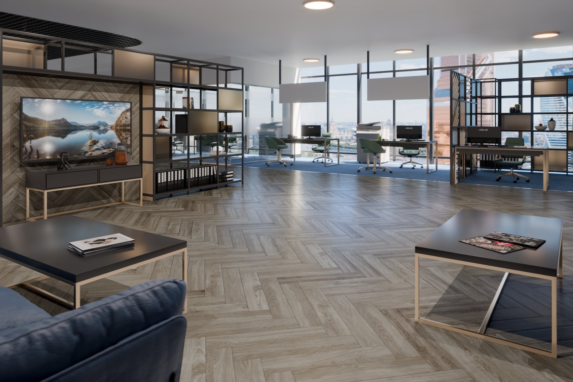 Инженерный паркет «Damy Floor» Скандинавский (укладка елочкой) — купить в Адлере