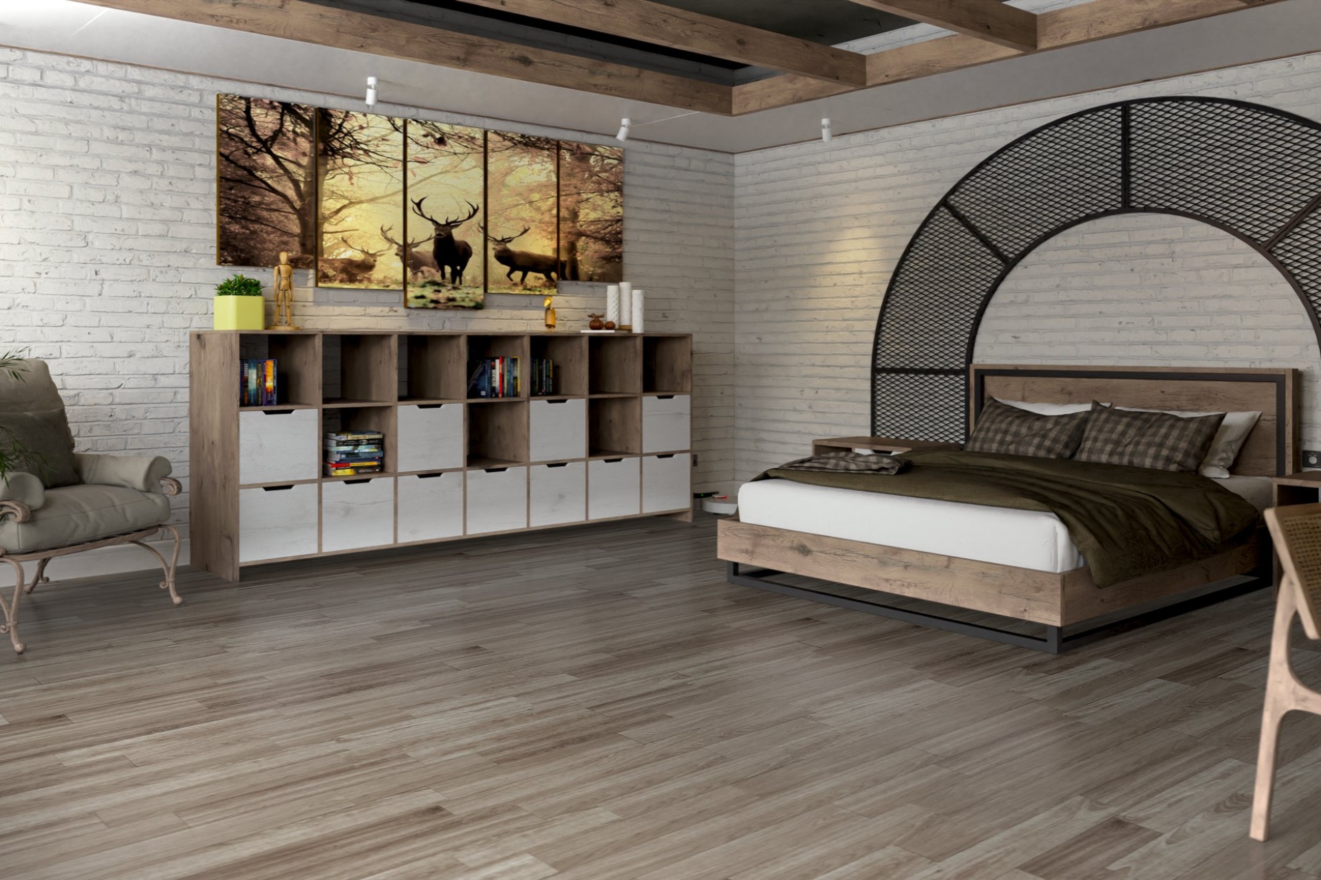 Инженерный паркет «Damy Floor» Скандинавский (укладка палуба) — купить в Адлере