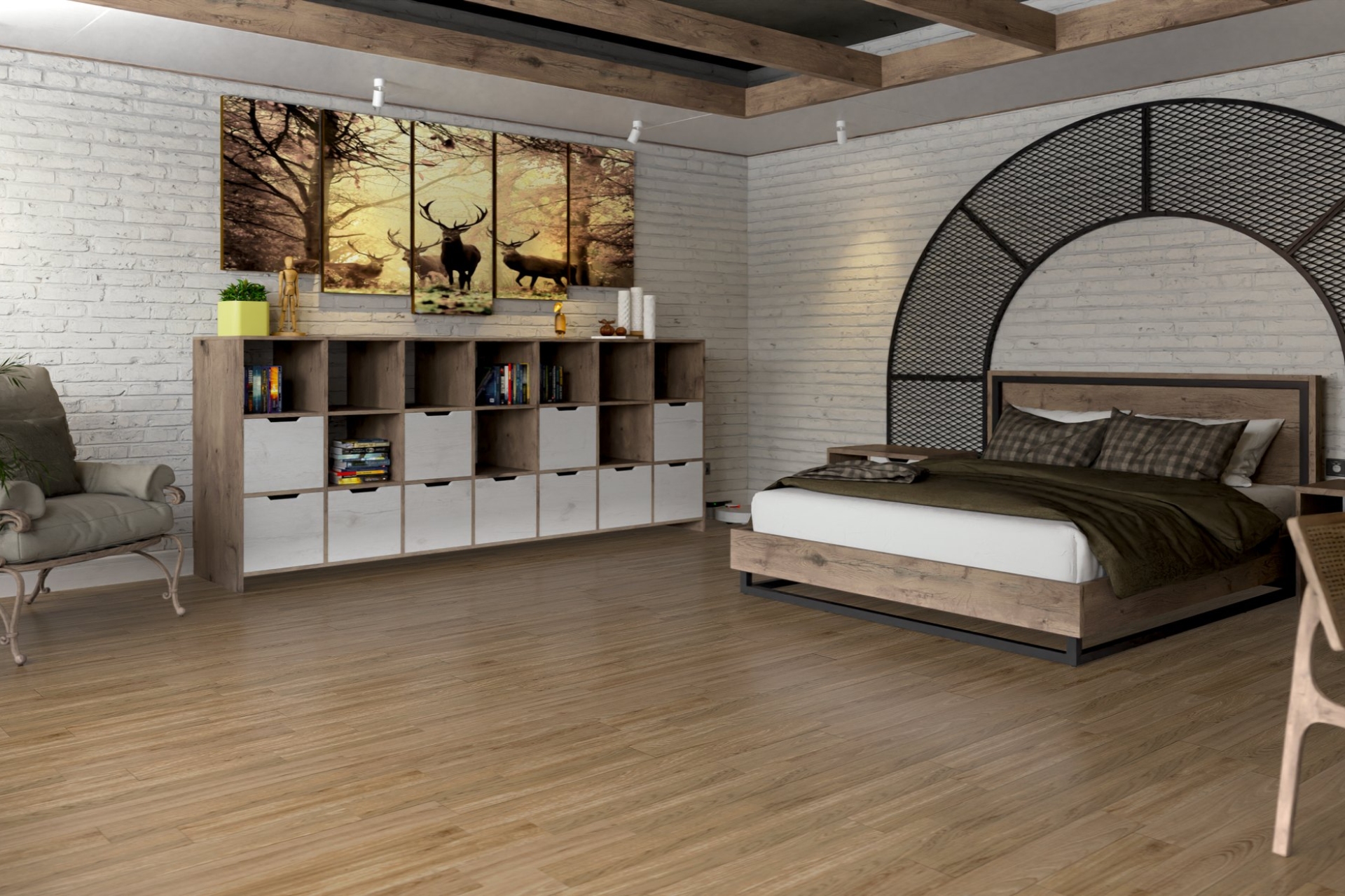 Инженерный паркет «Damy Floor» Натуральный (укладка палуба) — купить в Адлере