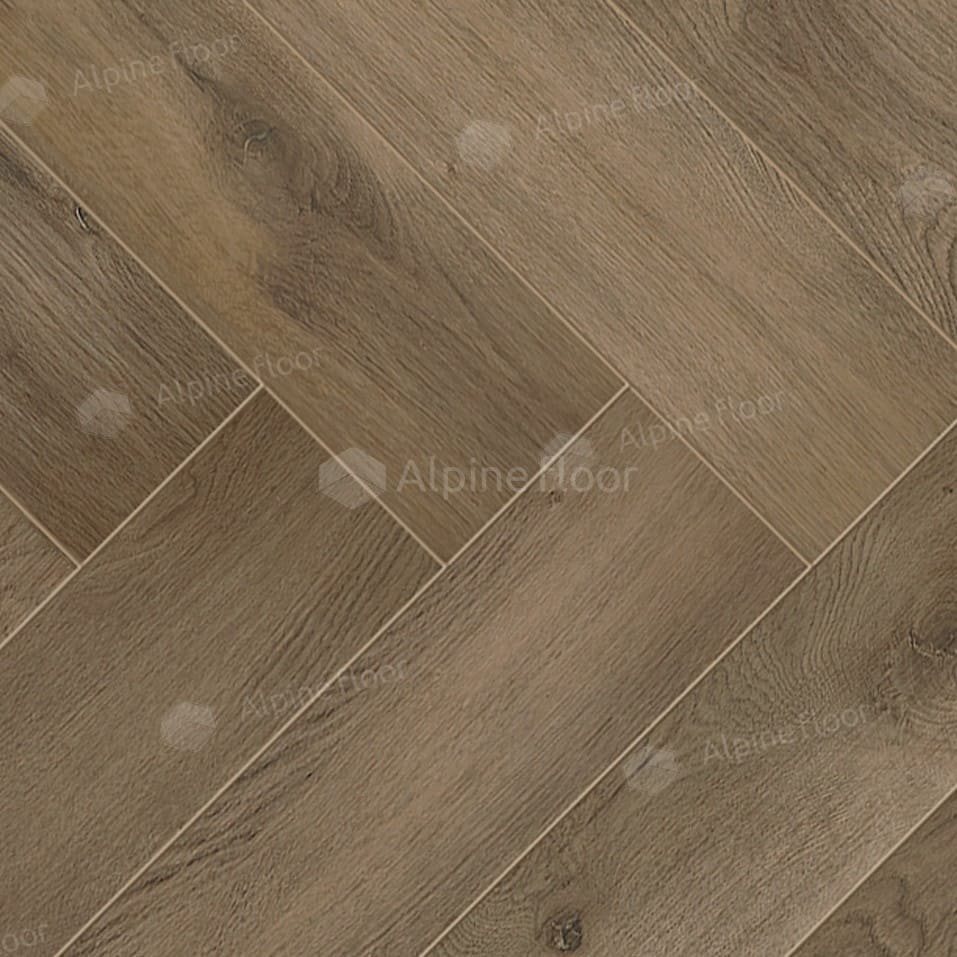 Ламинат "Alpine Floor" Herringbone Дуб Анжу (606*101*8 мм) — купить в Адлере