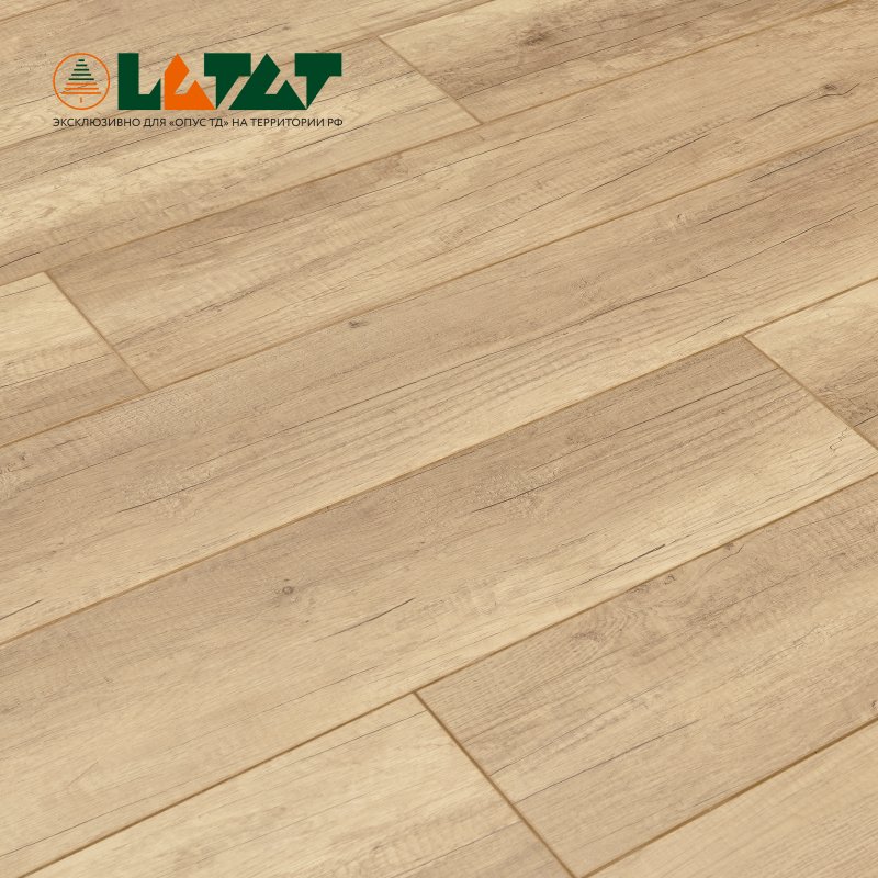 Ламинат  "Latat" Дуб Арабика (1382*193*8 мм) — купить в Адлере