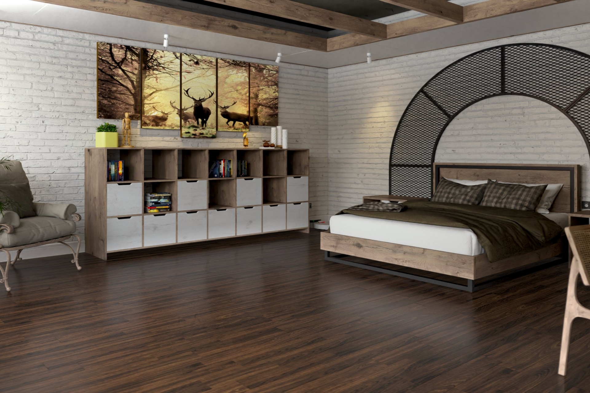 Инженерный паркет «Damy Floor» Каштановый — купить в Адлере