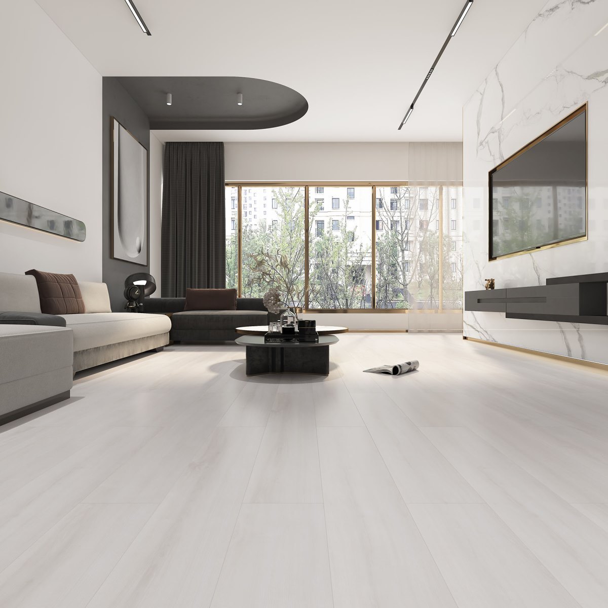 SPC ламинат "OneFloor" ЕСО 5055 (4V фаска) (1220*184*4 мм) — купить в Адлере