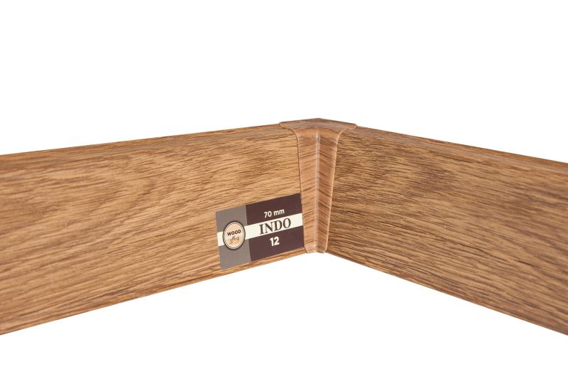 Плинтус "Arbiton" Indo Дуб Темный (2500*26*70 мм) — купить в Адлере