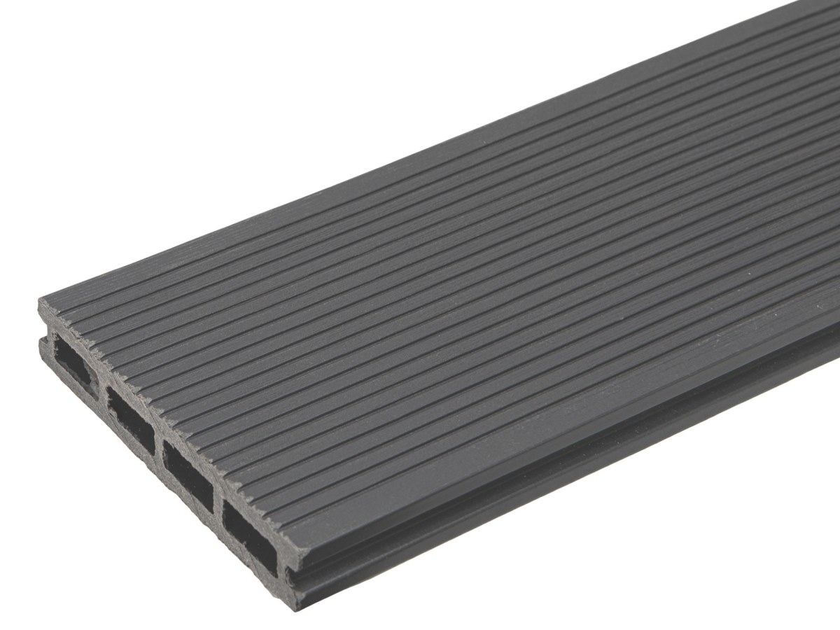 Террасная доска серый TalverWood 150*25мм, 3 D+вельвет брашинг — купить в Адлере